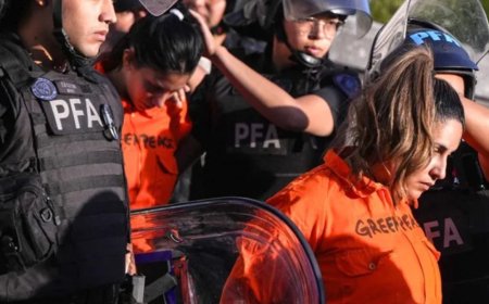 Detenciones de ambientalistas marcan tenso debate sobre la ley de glaciares en Argentina