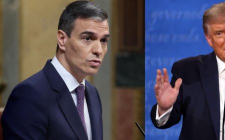 Trump amenaza con cortar todo comercio con España tras críticas de Sánchez a ofensiva contra Irán