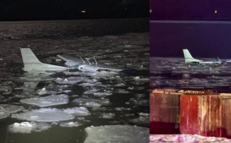 Rescate en el Hudson: Operativo de emergencia tras impacto de avioneta en aguas heladas
