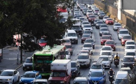 Hoy No Circula se aplica con normalidad este viernes en la Zona Metropolitana del Valle de México