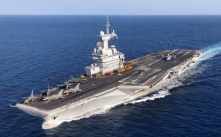 Francia despliega poder naval en el Mediterráneo ante la escalada regional