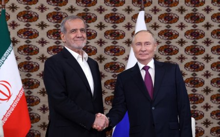 Putin y el presidente iraní dialogan mientras escalan tensiones con Estados Unidos e Israel