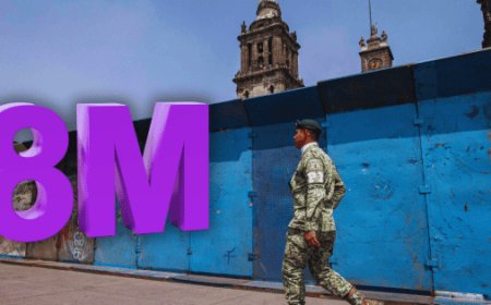 Alerta diplomática estadounidense ante la marcha del 8M en la Ciudad de México