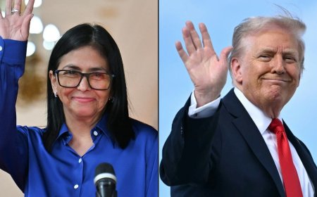 Trump reconoce formalmente al gobierno de Delcy Rodríguez en Venezuela durante cumbre en Miami