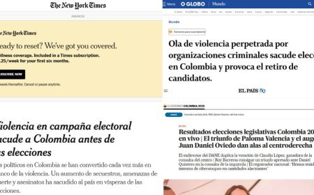 El escrutinio global ante unas elecciones colombianas marcadas por violencia y polarización