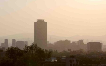 La capital amanece con aire contaminado pero sin activar contingencia ambiental