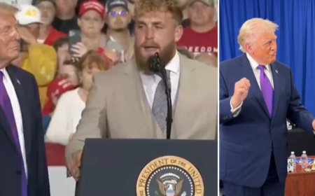 Trump respalda a Jake Paul para cargos políticos en un giro de la política estadounidense