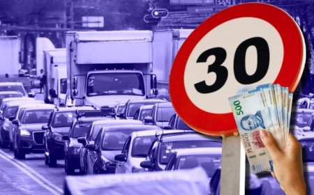 Nuevas multas en CDMX: hasta 35 mil pesos por exceder límites de velocidad