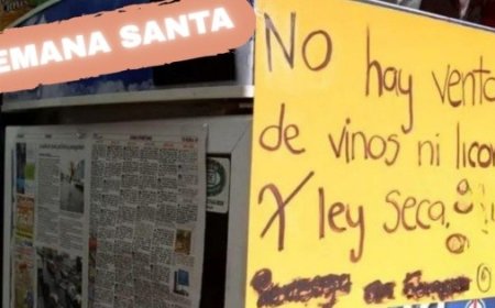 La ley seca en Semana Santa 2026: una medida local sin aplicación nacional confirmada