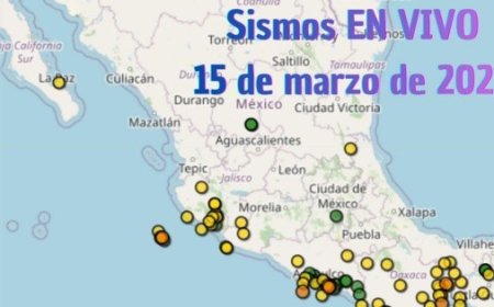 Vigilancia sísmica permanente: México monitorea actividad telúrica este 15 de marzo
