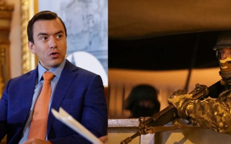 Ecuador despliega masiva fuerza de seguridad con toque de queda en cuatro provincias