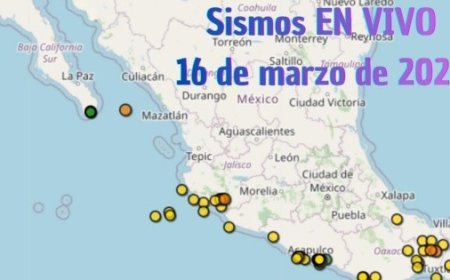 La constante vigilancia sísmica en México ante la actividad telúrica del 16 de marzo