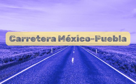 Cierres programados en la autopista México-Puebla por obras del Trolebús Chalco-Santa Martha