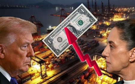 El peso mexicano enfrenta presiones ante negociaciones del T-MEC y decisiones de la Fed