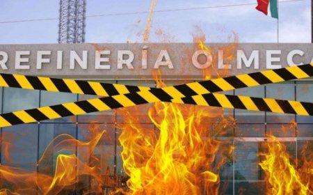 Incendio en Refinería Olmeca reaviva preocupaciones sobre seguridad operativa de Pemex