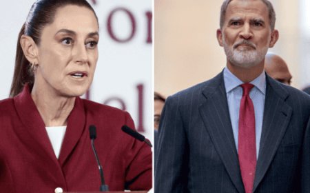 Sheinbaum reconoce gesto histórico del rey Felipe VI y evalúa invitación a México