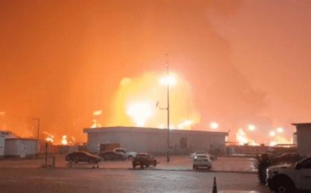 Tragedia en la Refinería Olmeca: Cinco trabajadores de seguridad fallecen en incendio