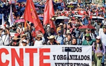 La CNTE anuncia paro nacional de 72 horas con movilizaciones en múltiples estados