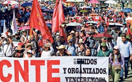 Paro docente de 72 horas: la CNTE paraliza escuelas en varios estados del país