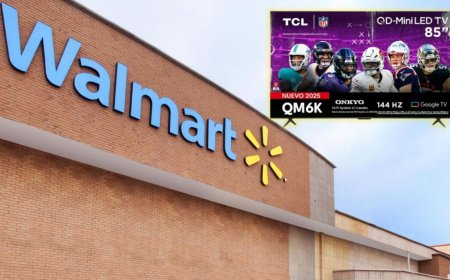 Walmart desploma el precio de una televisión TCL QLED de 85 pulgadas con un descuento masivo
