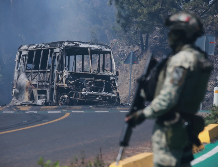 Operativo contra ‘El Mencho’ desata ola de violencia en México: las imágenes que marcaron la jornada