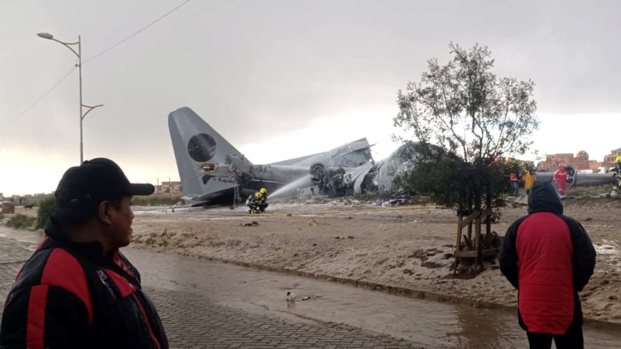La tragedia de El Alto: 24 muertos tras accidente aéreo militar en carretera boliviana