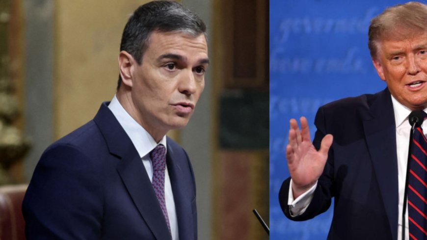 Trump amenaza con cortar todo comercio con España tras críticas de Sánchez a ofensiva contra Irán