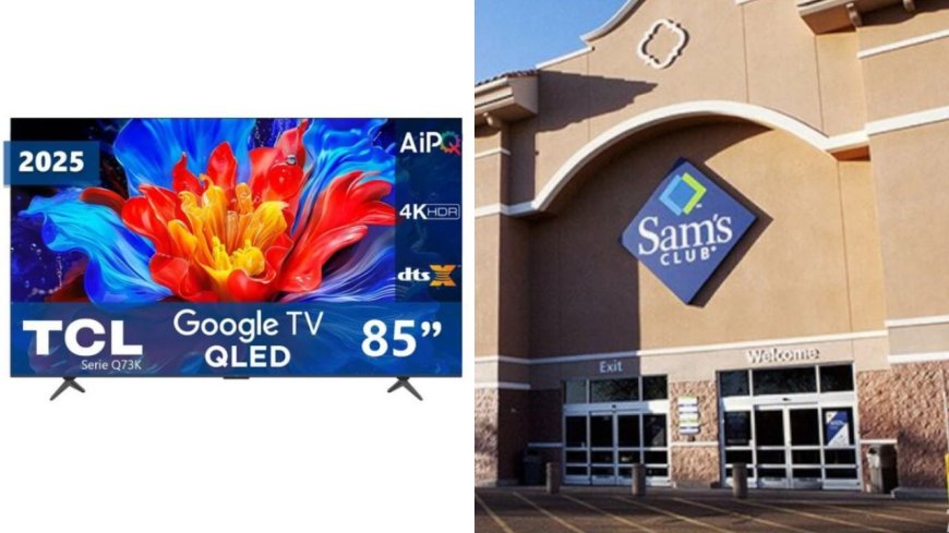 Oportunidad limitada: Sam's Club ofrece descuento en televisor TCL QLED de 85 pulgadas