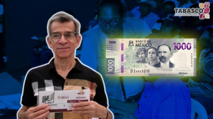 Tabasco implementa apoyo económico para hombres de 63 y 64 años en espera de pensión federal