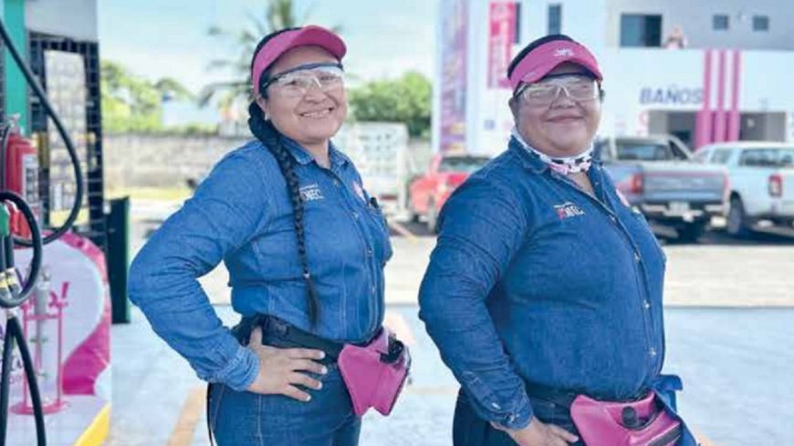 El modelo Amigas Despachadoras de Pemex redefine el sector de combustibles en el sureste