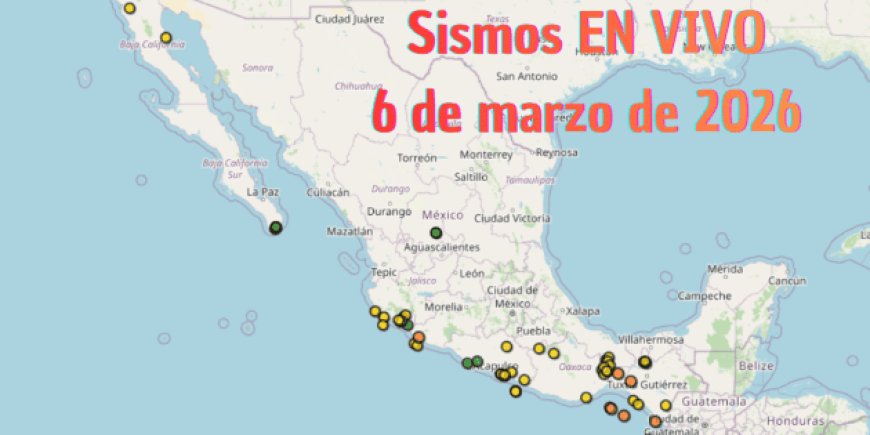 Vigilancia sísmica constante: el monitoreo permanente de la actividad telúrica en México