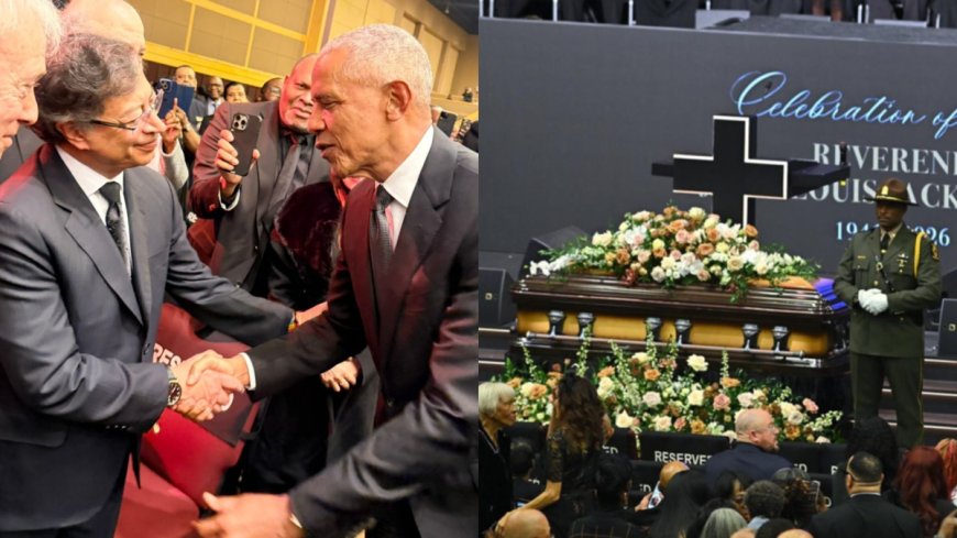 Petro asiste al funeral de Jesse Jackson en un gesto de política exterior simbólica