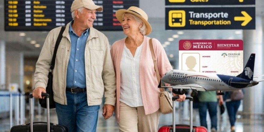 Aeroméxico mantiene descuentos para adultos mayores con credencial INAPAM en 2026