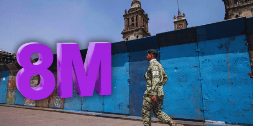 Alerta diplomática estadounidense ante la marcha del 8M en la Ciudad de México