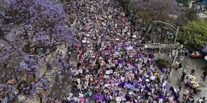 Las vallas del poder reciben el grito silencioso de las desaparecidas