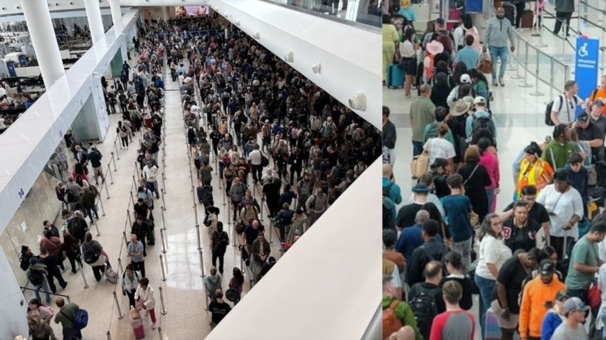 Cierre parcial del gobierno federal desata caos en aeropuertos estadounidenses