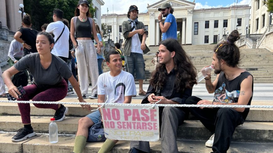 Protestas estudiantiles en Cuba evidencian crisis de conectividad y educación a distancia