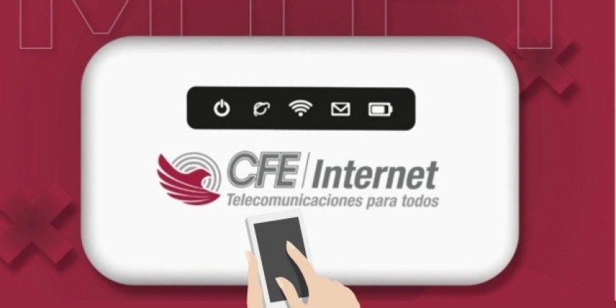 La CFE impulsa conectividad móvil accesible con un plan de internet desde 150 pesos mensuales