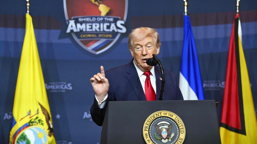 Trump amenaza a Irán con potencia de fuego sin igual y munición ilimitada