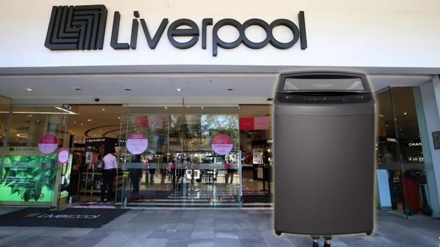 Liverpool ofrece descuento histórico en lavadora LG Smart Inverter de 19 kg