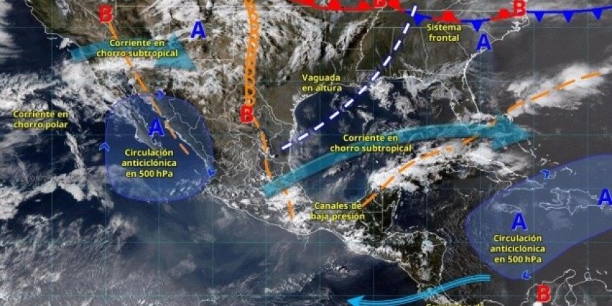 Frente Frío 41 y masa ártica provocarán lluvias intensas y evento de norte
