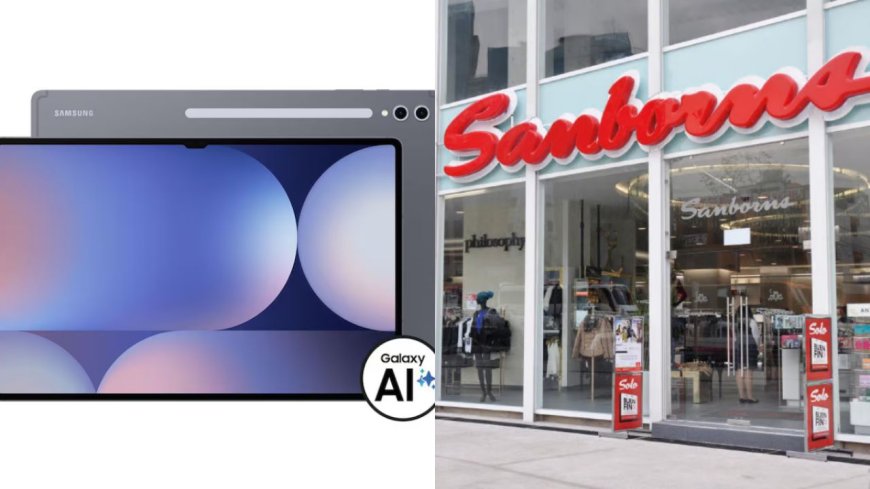 Sanborns revoluciona el mercado con descuento histórico en tablet Samsung de gama alta