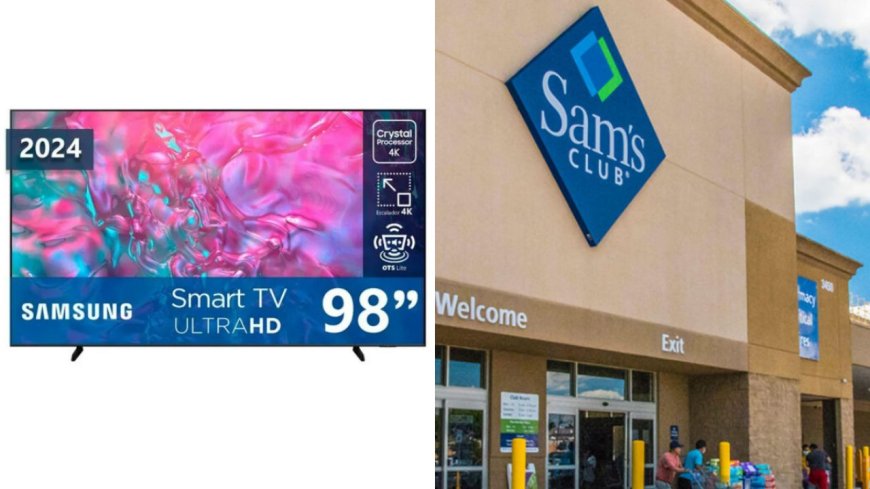 Sam's Club ofrece una oportunidad única en televisor Samsung de 98 pulgadas