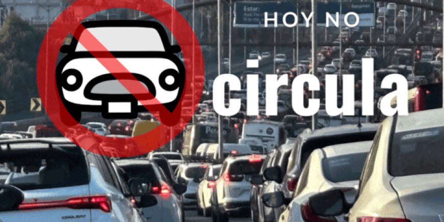 Hoy No Circula opera con normalidad este lunes sin activación de contingencia ambiental