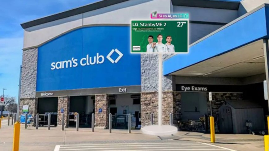 Sam's Club ofrece pantalla portátil LG StanbyME 2 en promoción por tiempo limitado