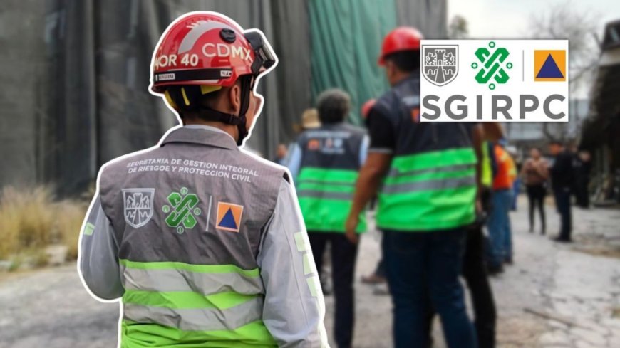 La CDMX busca 200 servidores para fortalecer la cultura de prevención de riesgos en 2026