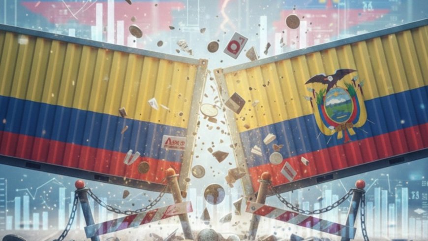 Diplomacia y tensión: Ecuador y Colombia buscan salida comercial pese a desacuerdos fronterizos
