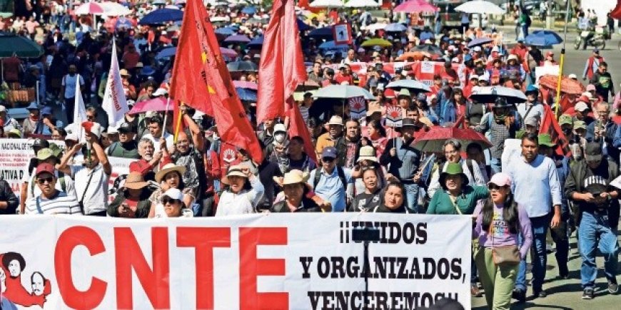 Paro docente de 72 horas: la CNTE paraliza escuelas en varios estados del país