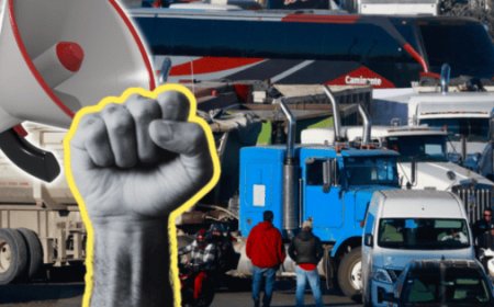 El impacto del paro nacional de transportistas y agricultores en México