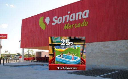 Aprovecha el Descuento de 25% en Albercas en Soriana Antes de que Termine